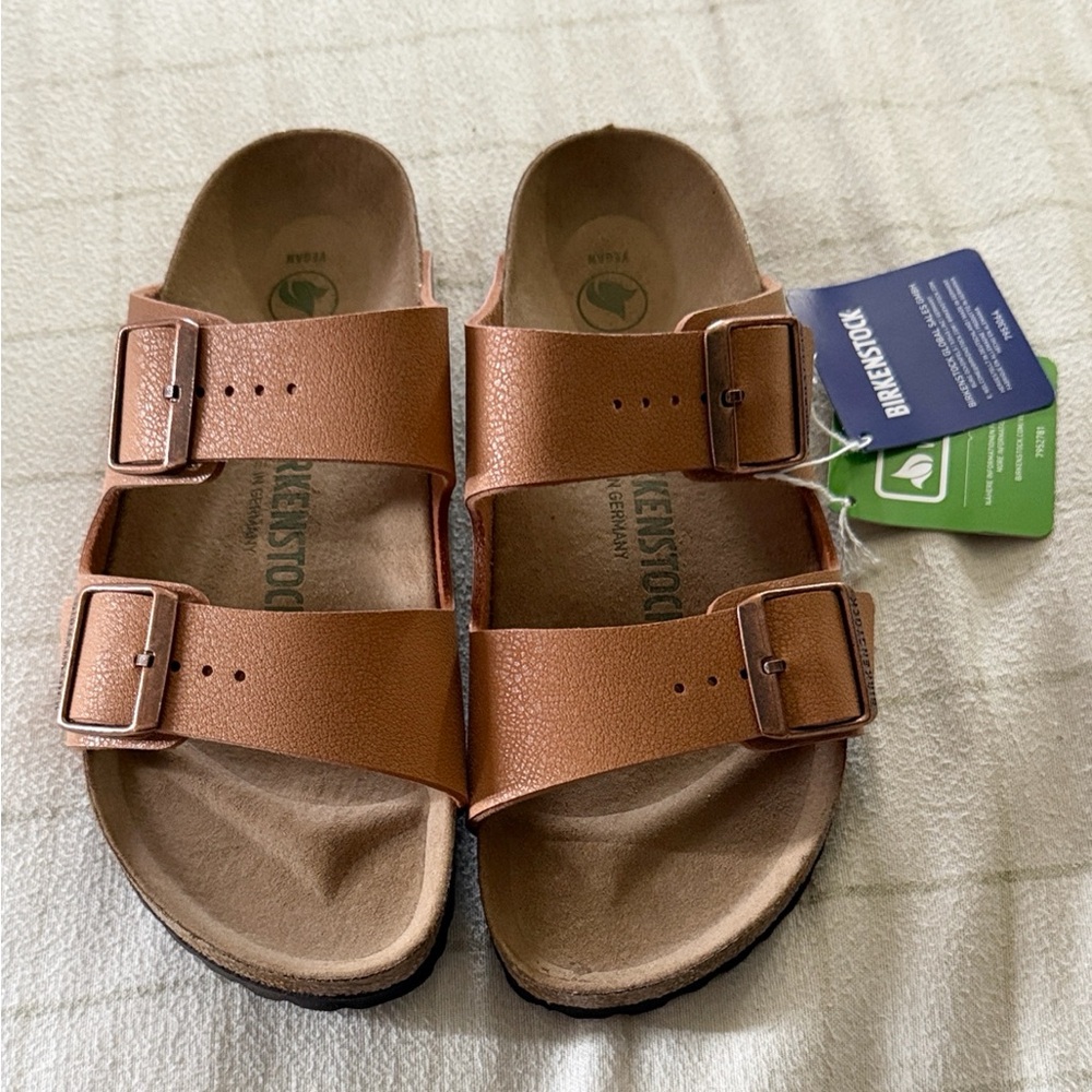 Birkenstock Women's Brown Double Strap Sandals